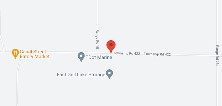 map of 260004 Township Road 422